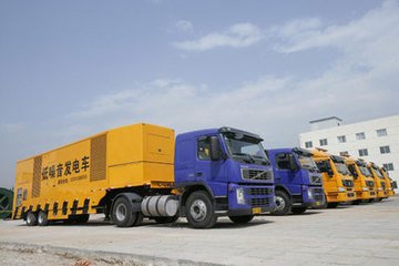乐陵发电车租赁-发电机组散热器铜质与铝质哪个散热好?